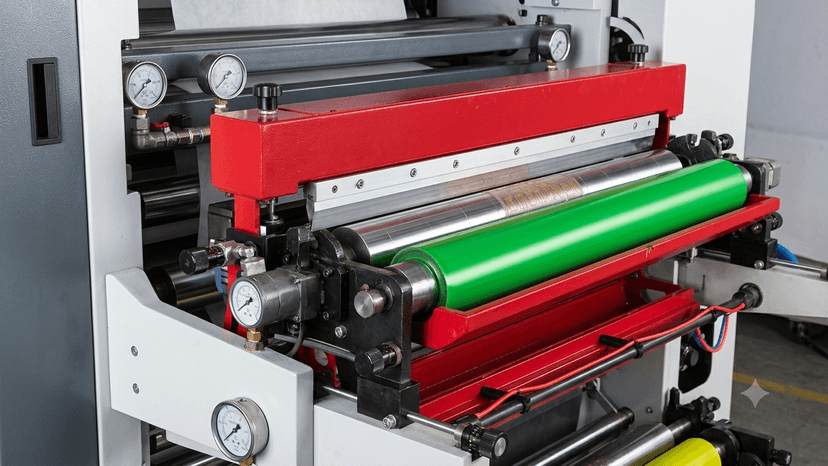 Nonwoven Flexographic Printer 4 colors photo 4