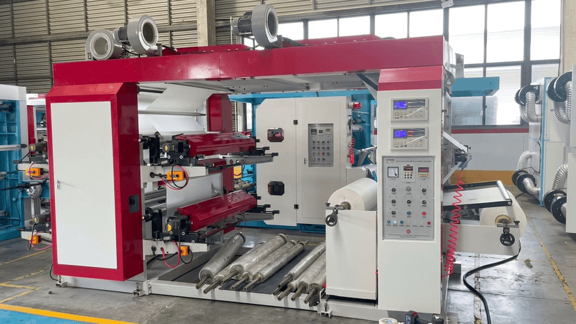 Nonwoven Flexographic Printer 4 colors photo 1