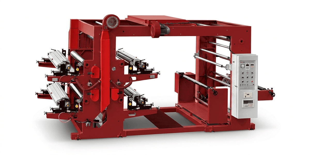 Nonwoven Flexographic Printer 4 colors
