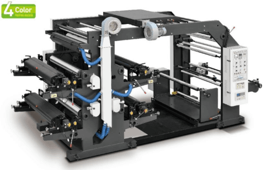 Nonwoven Flexographic Printer 4 colors
