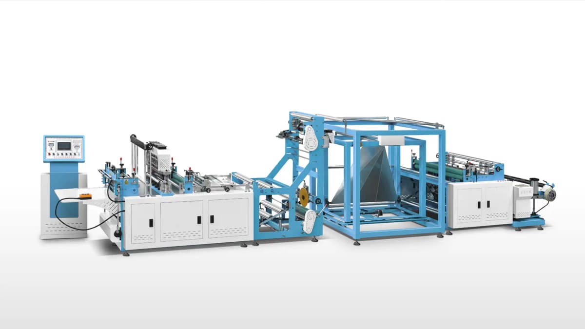 Nonwoven T-Shirt &
D-cut Bag Making Machine (3-in-1)
